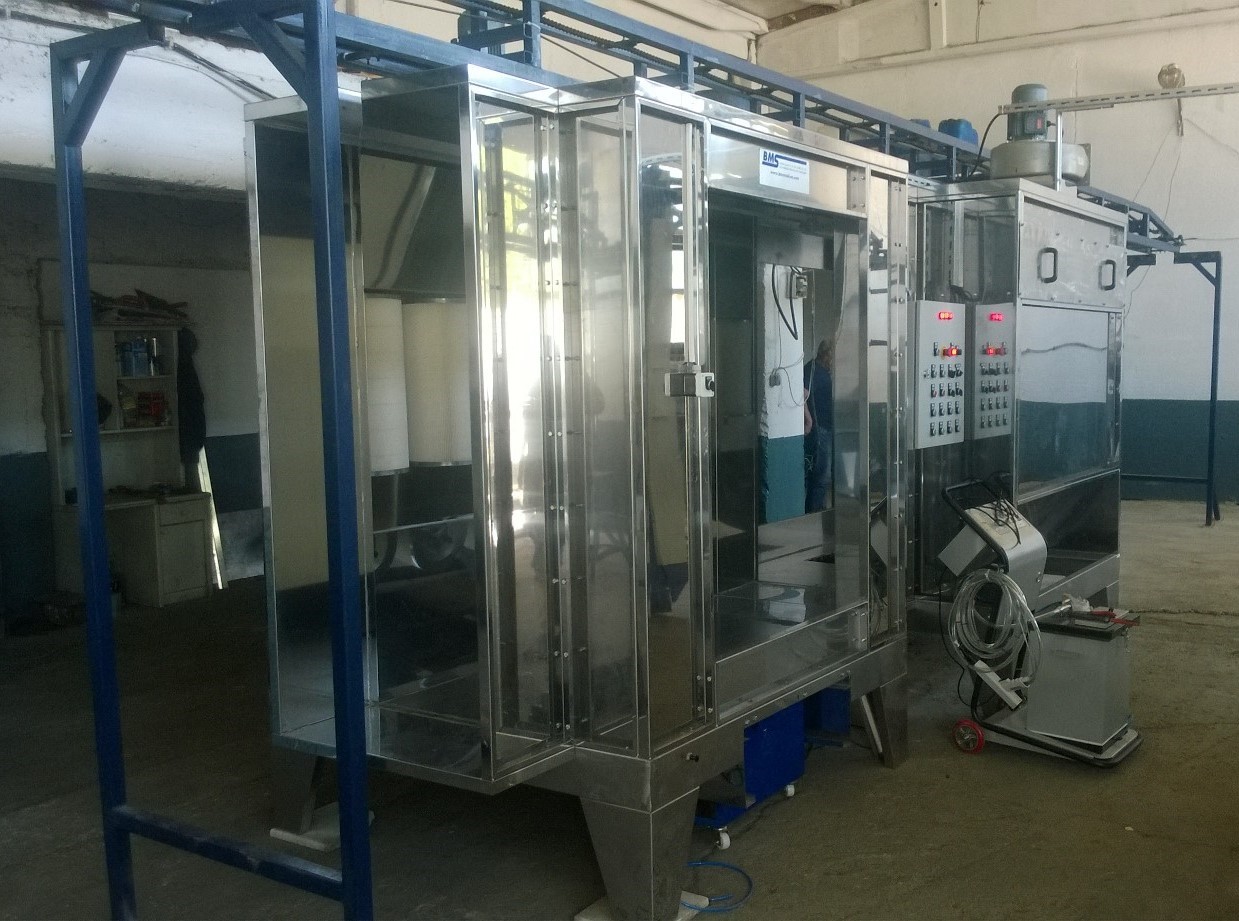 Filter Type Powder Coating Booths